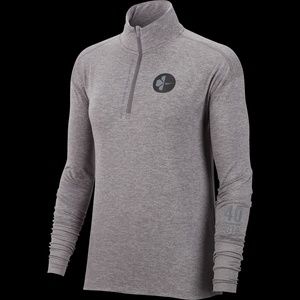 Nike Women's BOA Shamrock Shuffle 1/4 Zip Top L